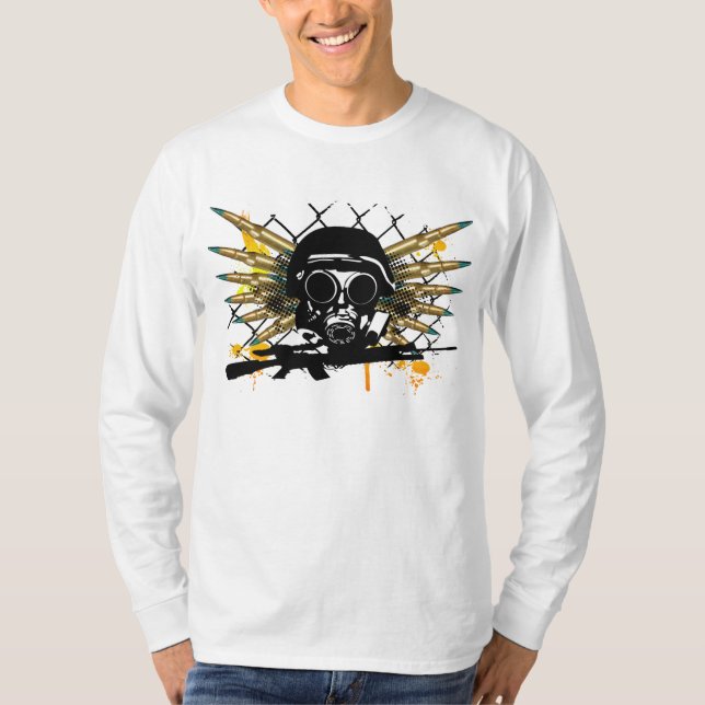 gas mask T-Shirt (Front)