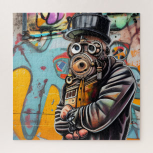 Gas Masks for Everybody! Jigsaw Puzzle