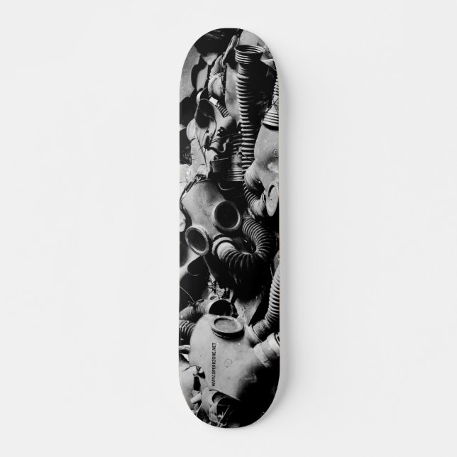 Gas Masks Skateboard (Front)