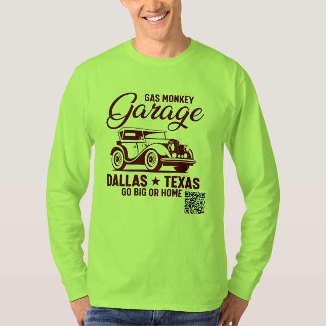 Gas Monkey Garage Mens Long Sleeve T-Shirt (Front)