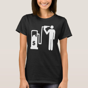Gas Prices Memes Gas Pump High Gas Prices Meme T-Shirt