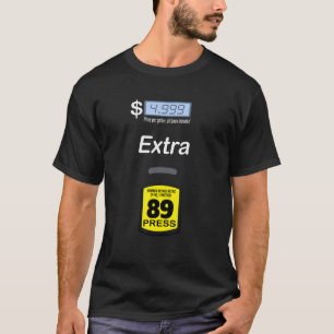 Gas Pump Extra Costume     Gas Halloween T-Shirt