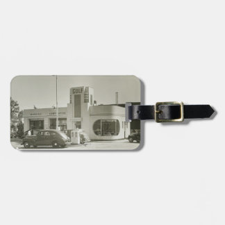 Gas Station Luggage Tag