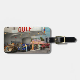 Gas Station - The great american road trip 1939 Luggage Tag