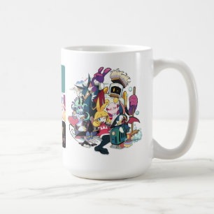 Gashi-gashi's original characters. coffee mug