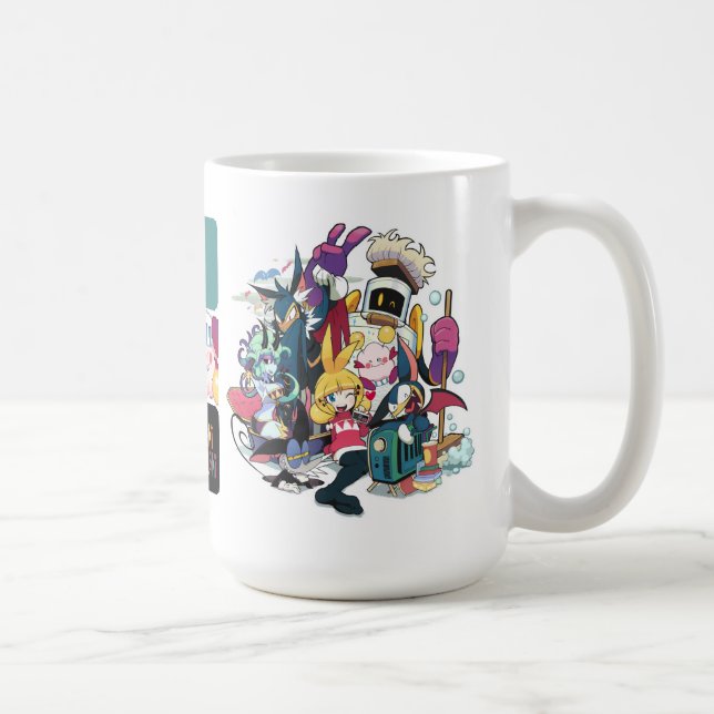 Gashi-gashi's original characters. coffee mug (Right)