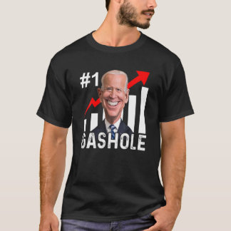 Gashole Biden Funny Anti Biden Gas Prices Biden Di T-Shirt