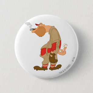 Gashouse Gorillas Pitcher 6 Cm Round Badge