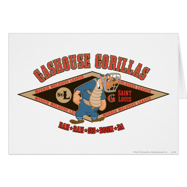 Gashouse Gorillas Rah Rah Sis Boom Ba (Front Horizontal)