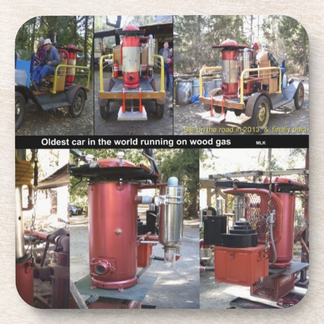 Gasifier, & car melding coaster (Front)