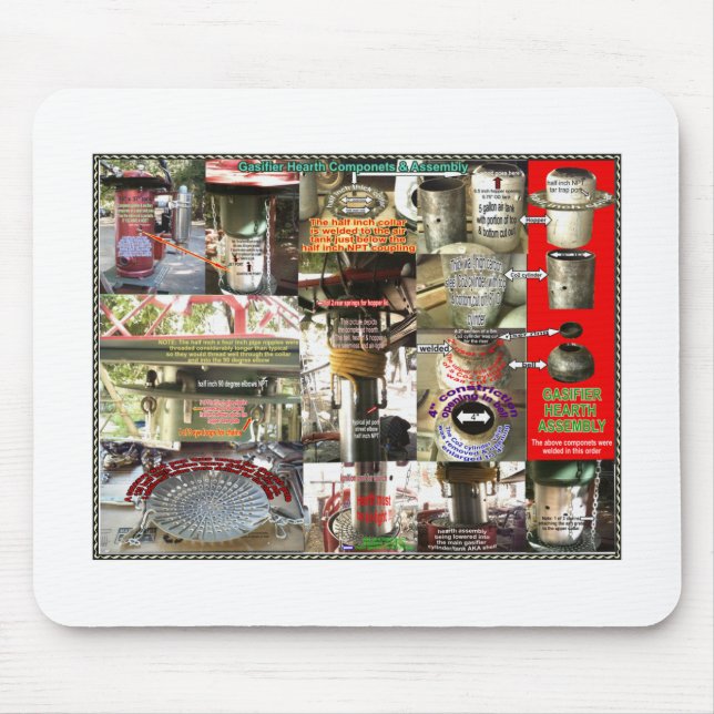 Gasifier interior mouse mat (Front)