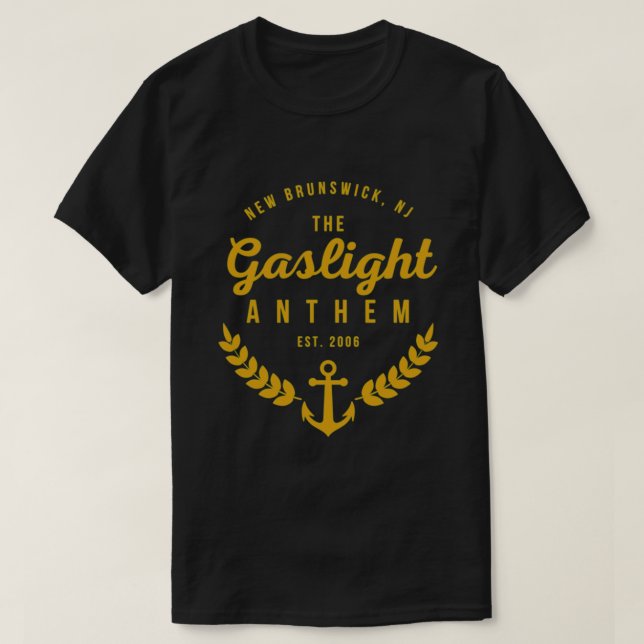 Gaslight Anthem Est 2006 Band Music Legend T-Shirt (Design Front)