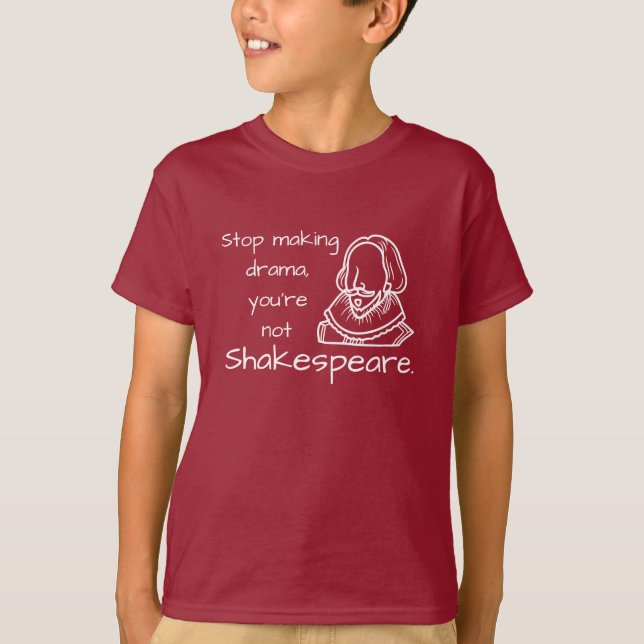 Gaslight Shakespeare Drama T-Shirt (Front)