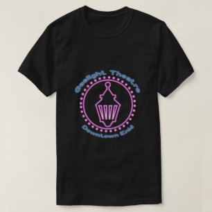 Gaslight Theatre Neon Logo Dark T-shirt