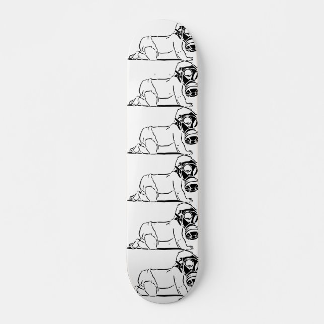 GASMASK BABY SKATEBOARDS (Front)