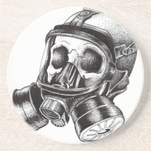 GasMask Coaster