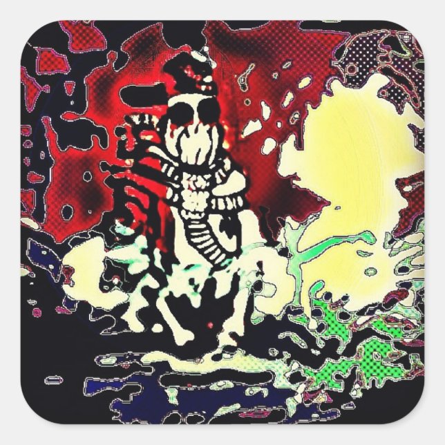 Gasmask & Snapback Stickers (Front)