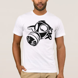 Gasmask Stencil T-Shirt
