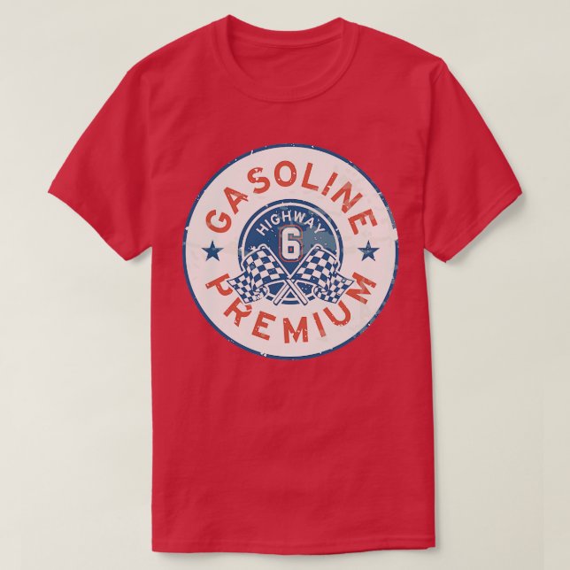 Gasoline Highway Premium T-Shirt (Design Front)