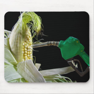 Gasoline Pump With Corn Mouse Mat