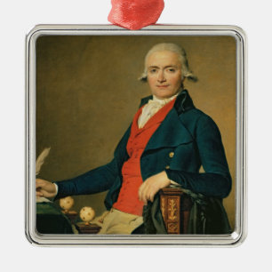 Gaspard Meyer  or The Man in the Red Waistcoat Metal Tree Decoration