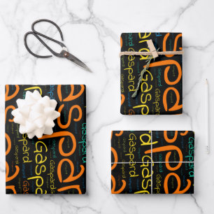 Gaspard Wrapping Paper Sheet