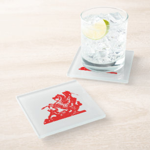 Gaspard's Children Flag - Glass Coaster