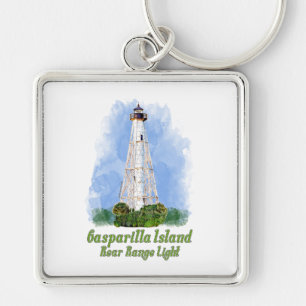 Gasparilla Island Rear Range Light - Florida Key Ring