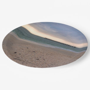 Gasparilla Island Sunset Paper Plate