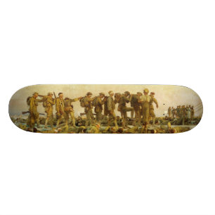 Gassed by John Singer Sargent World War I Skateboard