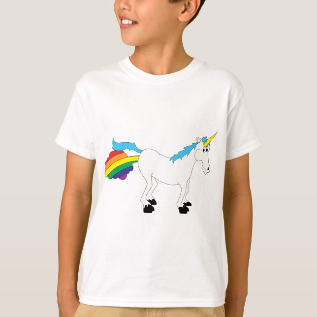 Gassy Unicorn T-Shirt (Front)