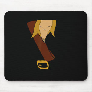 Gaston Halloween Costume Fun Mouse Mat