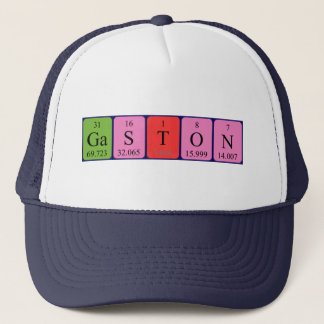 Gaston periodic table name hat