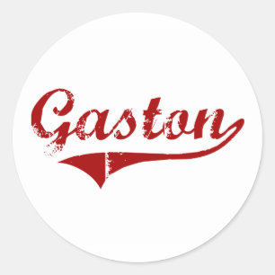 Gaston South Carolina Classic Design Round Sticker