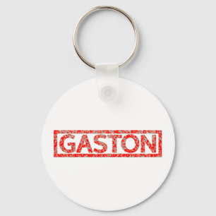 Gaston Stamp Key Ring