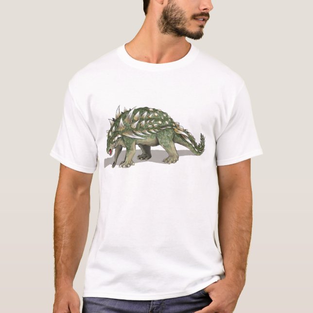Gastonia burgei - Cretaceous Dinosaur T-Shirt (Front)