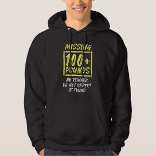 Gastric 100 Pounds Lost Bariatric Surgery Weight L Hoodie