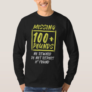 Gastric 100 Pounds Lost Bariatric Surgery Weight L T-Shirt