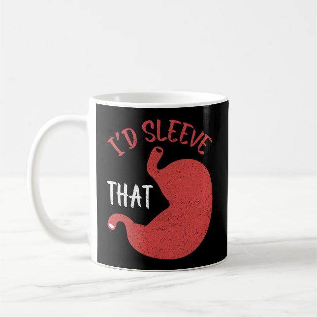 Gastric Banding Id Sleeve T Gastric Surgery Coffee Mug (Left)