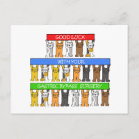 Gastric Bypass, Good Luck, Cartoon Cats.