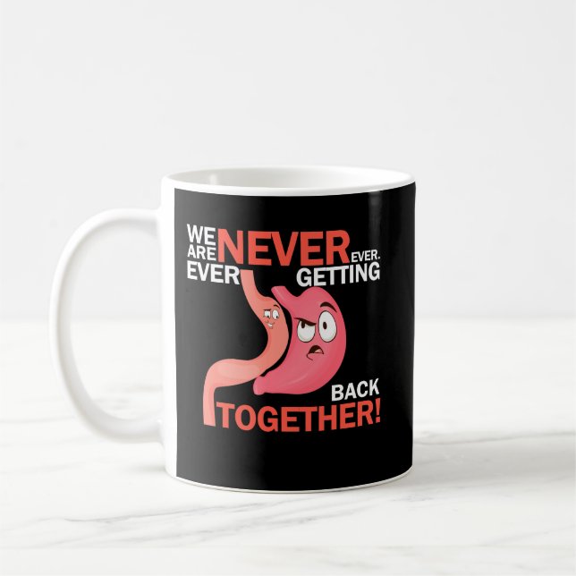 Gastric Sleeve Bariatric Gastric Surgery Medical Coffee Mug (Left)