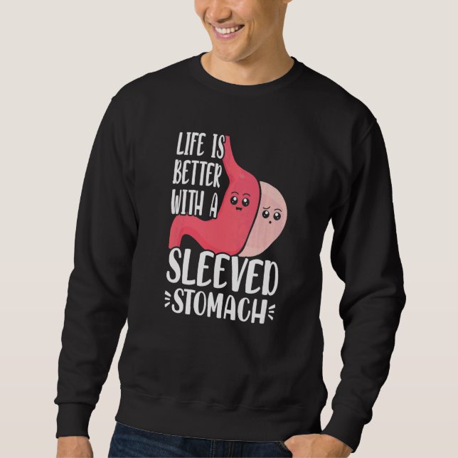 Gastric Surgery & Downsizing Progress Gastric Bypa Sweatshirt (Front)