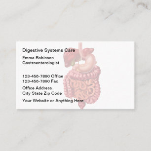 Gastroenterologist Appointment Business Cards