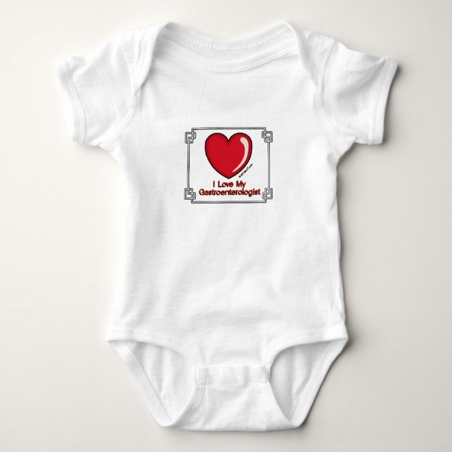 Gastroenterologist Baby Bodysuit (Front)