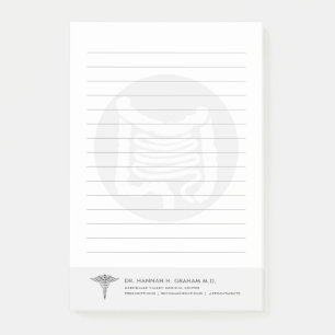 Gastroenterologist Customizable Lined Post-it Notes