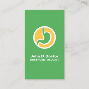 Gastroenterologist gastroenterology business card