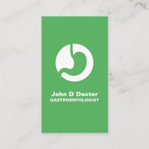 Gastroenterologist gastroenterology business card