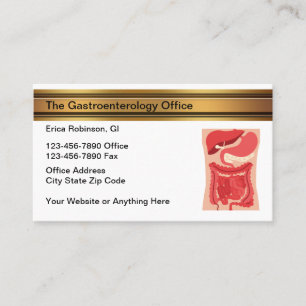 Gastroenterologist Office Gastroenterology  Business Card