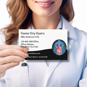 Gastroenterologist Office Gastroenterology  Business Card