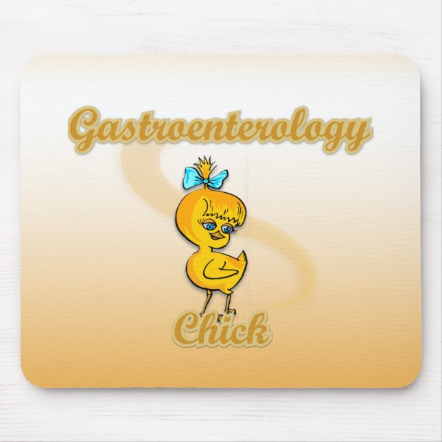 Gastroenterology Chick Mouse Mat (Front)